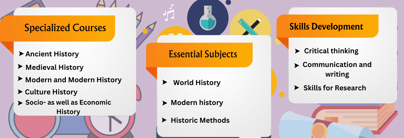 What is an online B.A. in History Program Offer?