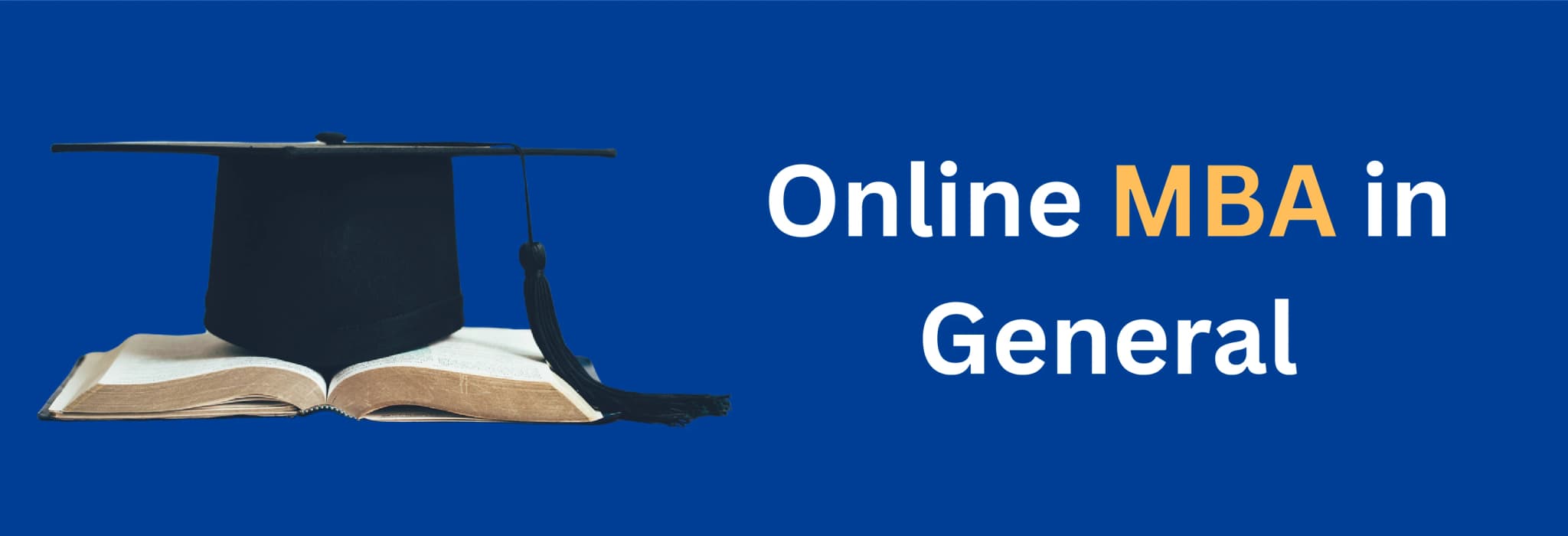 online MBA in MBA General